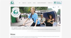 Desktop Screenshot of londonpedicabs.com